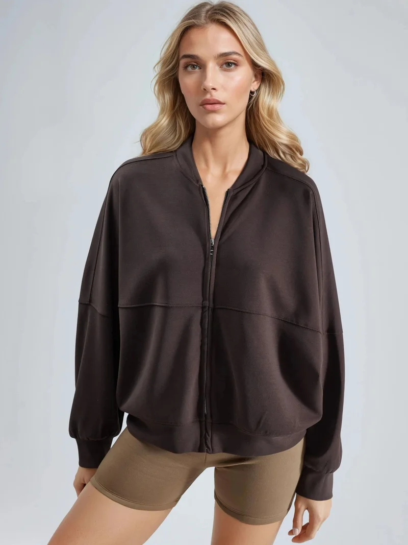 بوسيم BUSEM Modal Jacket with Zipper